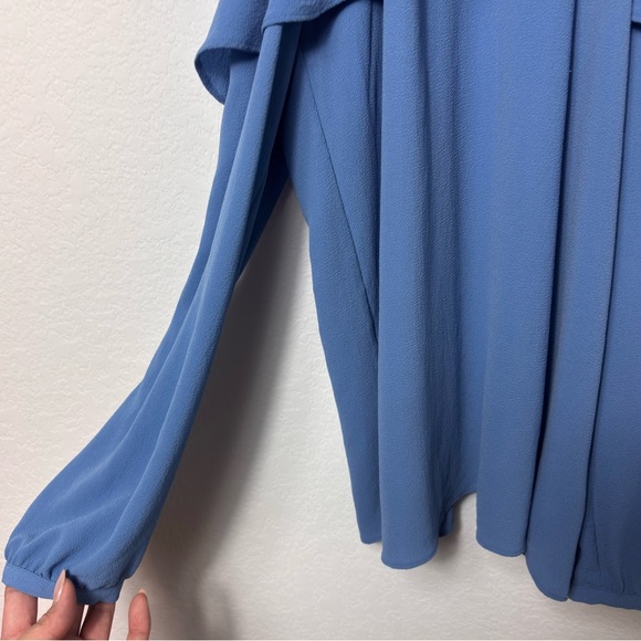 MICHAEL MICHAEL KORS SIZE SMALL WOMEN BLUE LONG SLEEVE - Picture 10 of 10